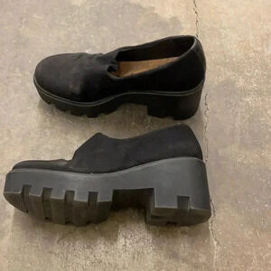 Vintage 90s Y2K Chunky  shoes whimsigoth fairy grunge